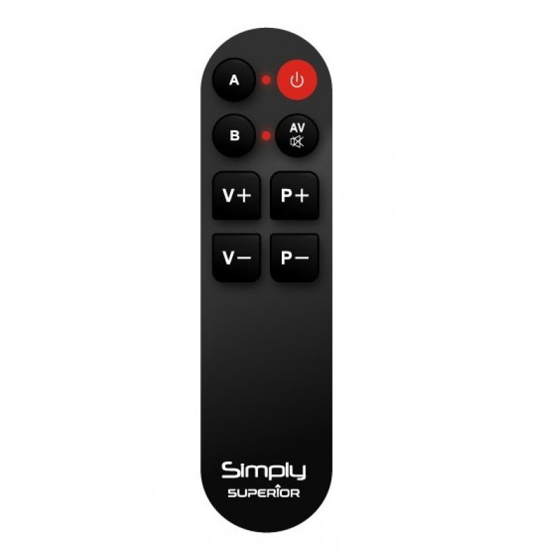 Superior Electronics Simply télécommande TV Appuyez sur les boutons