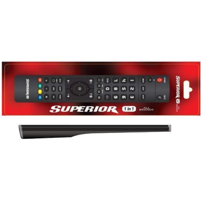 Superior Electronics Superior Slim remote control TV Press buttons