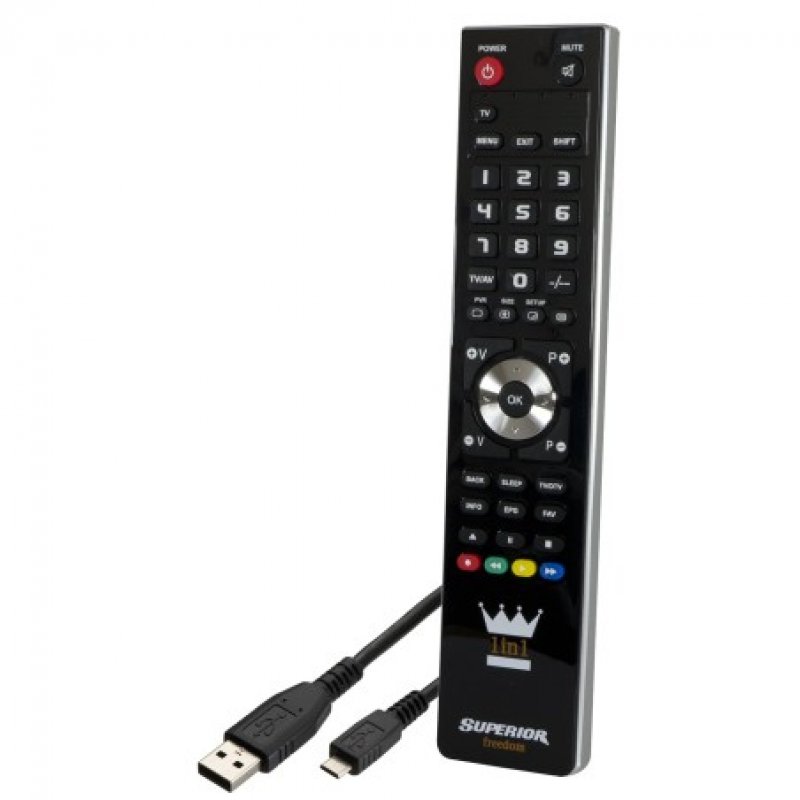 nuovaVideosuono FREEDOM1IN1 remote control IR Wireless DVD/Blu-ray, Media player, PC, SAT, Soundbar speaker, TV, VCR