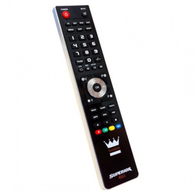 Freedom Input 8054242080124 remote control IR Wireless TV, Projector, DVD/Blu-ray, Home cinema system Press buttons