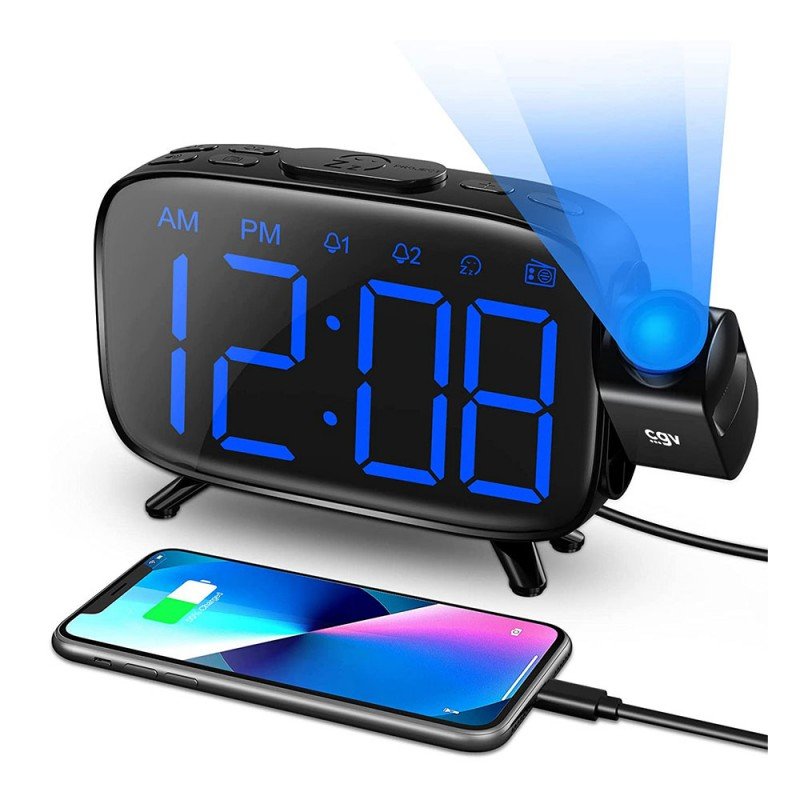 CGV CR-P10 Clock Digital Black