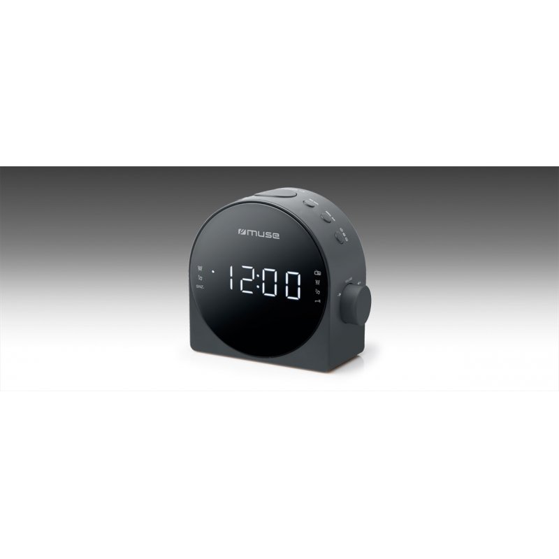 Muse M-185 CR radio Clock Digital Black