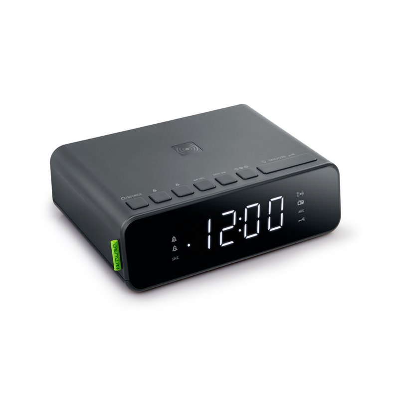 Muse M-175 WI radio Clock Black