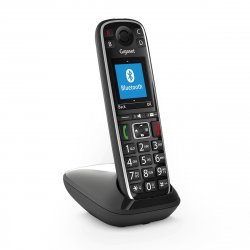 Gigaset E720 Analog/DECT telephone Caller ID Black