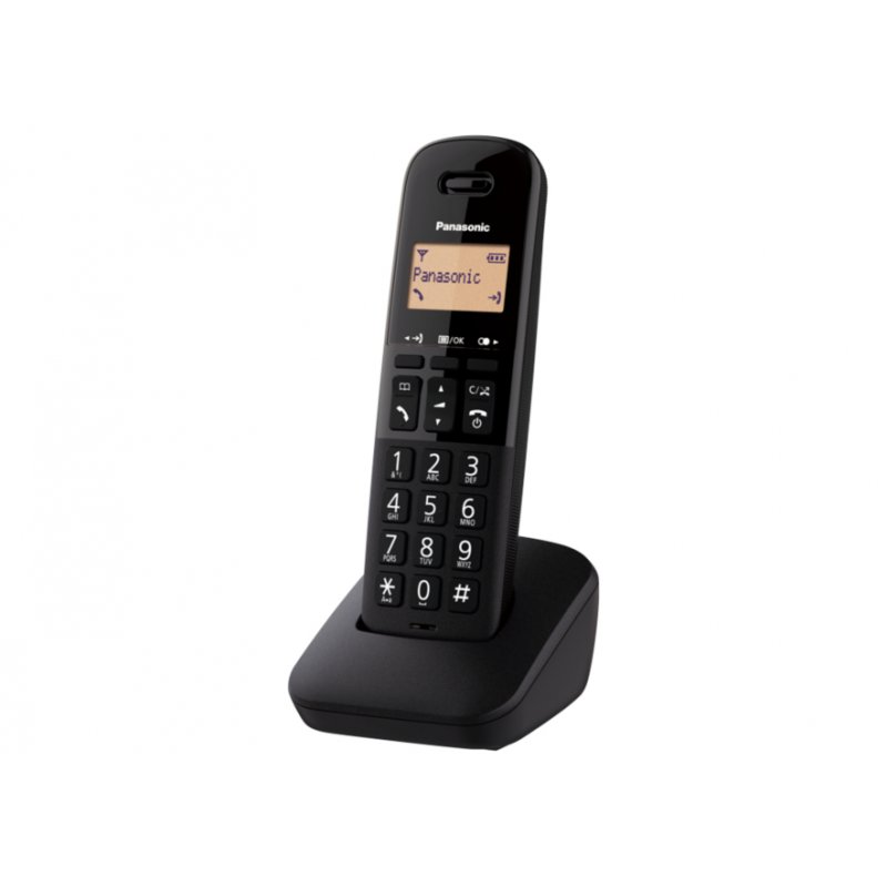 Panasonic KX-TGB610FRB téléphone Téléphone analog/dect Identification de l'appelant Noir