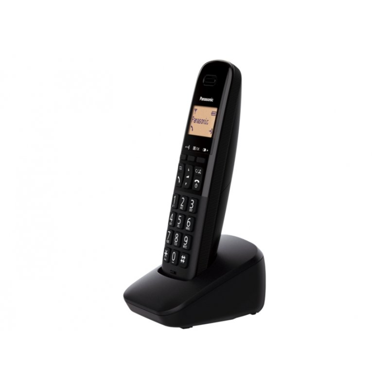 Panasonic KX-TGB610FRB téléphone Téléphone analog/dect Identification de l'appelant Noir