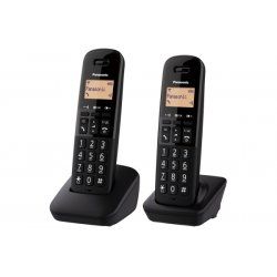 Panasonic KX-TGB612 Téléphone DECT Identification de l'appelant Noir