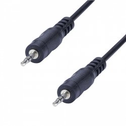 Erard 1501 câble audio 1,5 m 3,5mm Noir