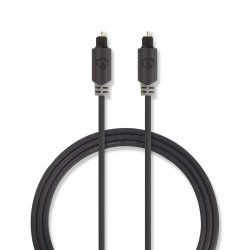 Nedis CABW25000AT10 audio cable 1 m TOSLINK Anthracite