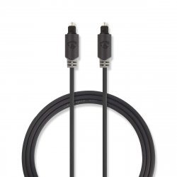 Nedis CABW25000AT20 audio cable 2 m TOSLINK Anthracite