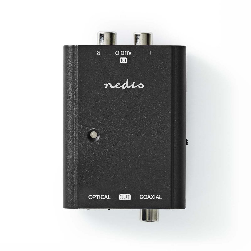 Nedis ACON2508BK convertisseur audio Noir