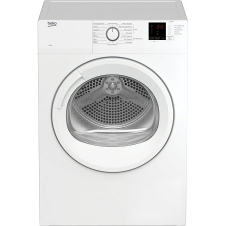 Beko DA8013PA tumble dryer Freestanding Front-load 8 kg C White