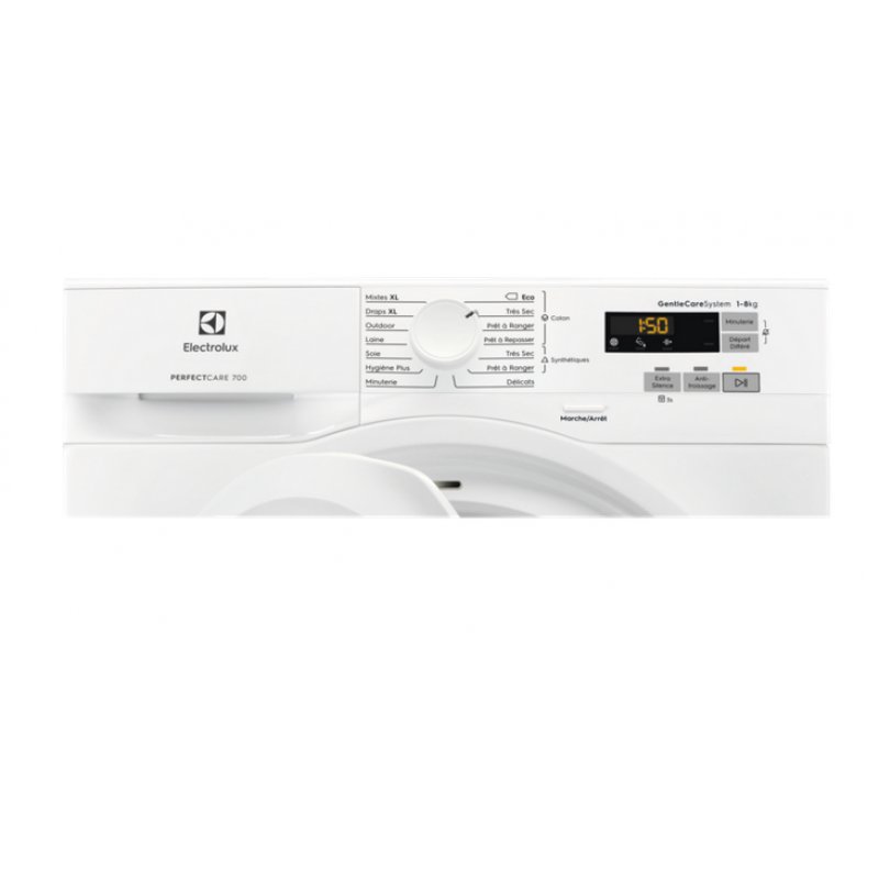 Electrolux EW7H5829SB sèche-linge Pose libre Charge avant 8 kg A Blanc
