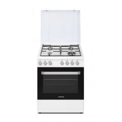Rosieres RGG663CSW/E cooker Freestanding cooker Electric Gas White A 