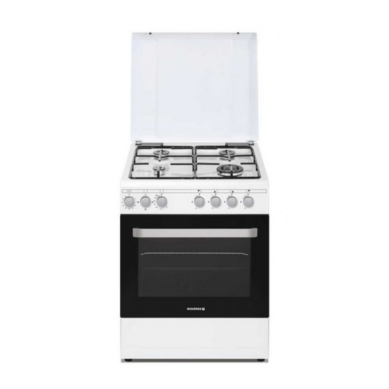 Rosieres RGG663CSW/E four et cuisinière Electrique Gaz Blanc A 