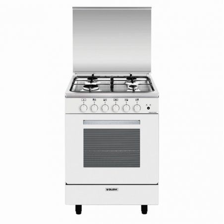 Glem Gas GA660CVMWH cooker Freestanding cooker Electric White A