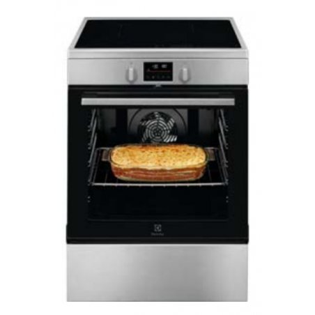 Electrolux LKI64890BX Cuisinière Electrique Plaque avec zone à induction Acier inoxydable A 