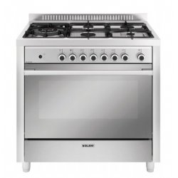 Glem Gas GX960CVIX four et cuisinière Electrique Gaz Acier inoxydable B
