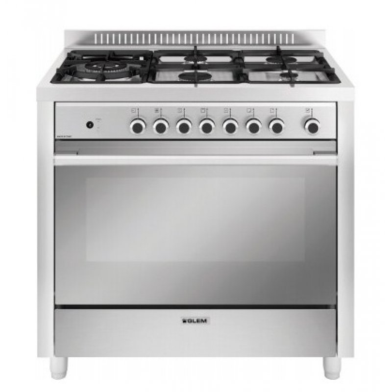 Glem Gas GX960CVIX four et cuisinière Electrique Gaz Acier inoxydable B