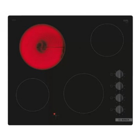 Bosch Serie 2 PKE611CA8E hob Black Built-in 60 cm Ceramic 4 zone(s)