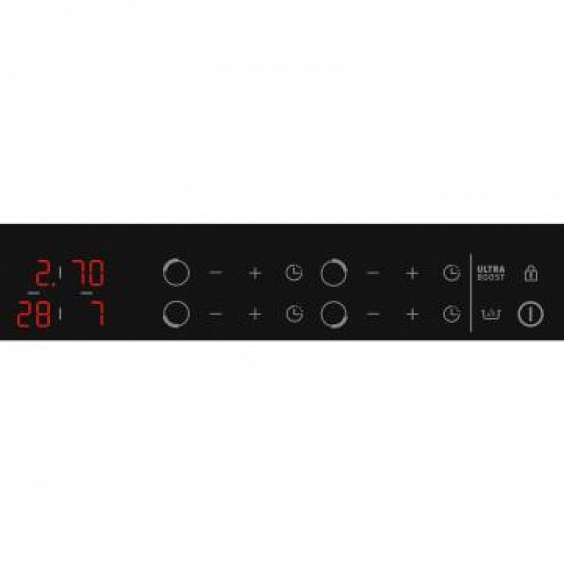 Brandt BPI1641UX plaque Noir Intégré 60 cm Plaque avec zone à induction 4 zone(s)