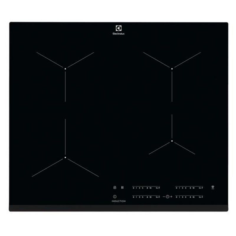 Electrolux EIT61443B hob Black Built-in Zone induction hob 4 zone(s)