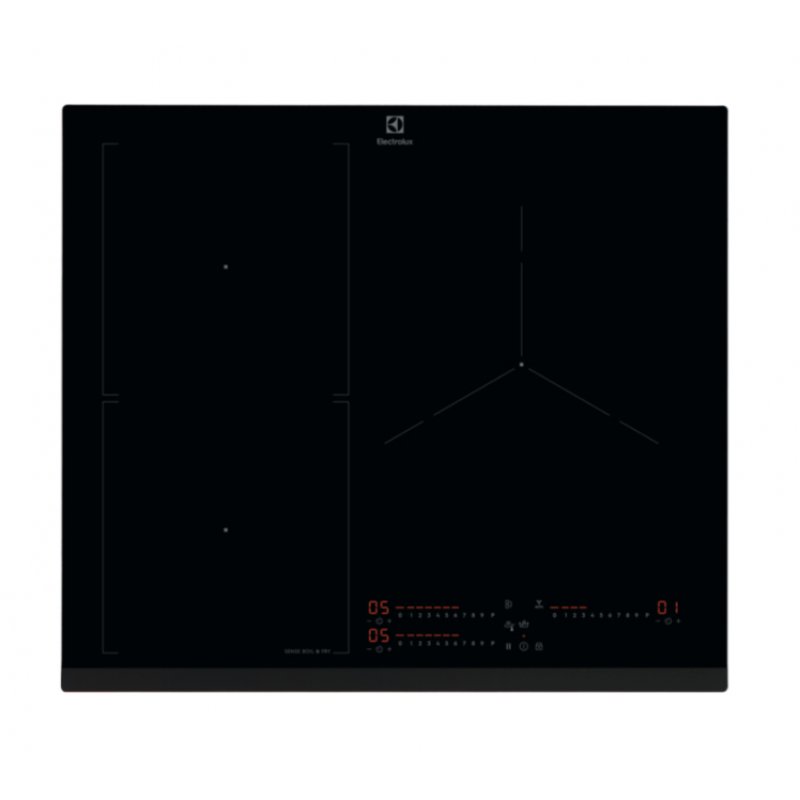 Electrolux EIS67356 hob Black Built-in 60 cm Zone induction hob 3 zone(s)