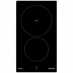 Glem Gas GTI322 hob Black Built-in Zone induction hob 2 zone(s)