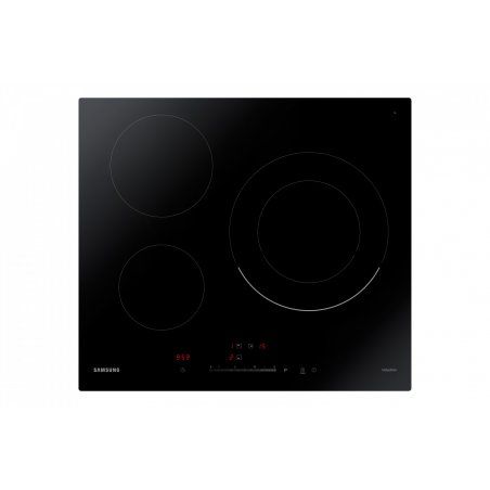 Samsung NZ63R3727BK Black Built-in 59 cm Zone induction hob 3 zone(s)