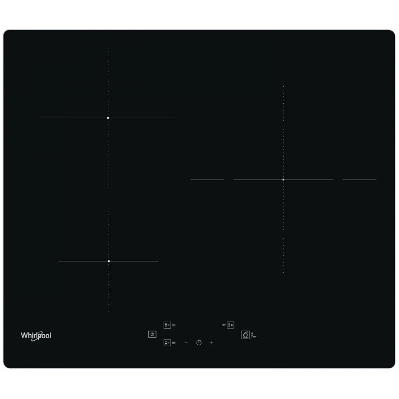 Whirlpool WS Q3860 NE Noir Intégré 59 cm Plaque avec zone à induction 3 zone(s)