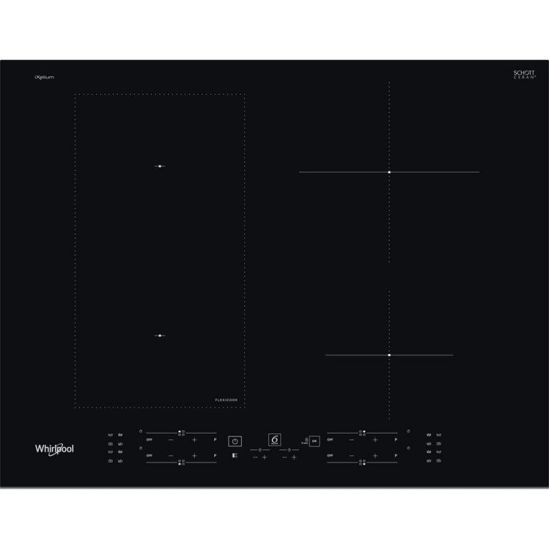 Whirlpool Plaque induction 4 feux - WL B4265 BF/IXL