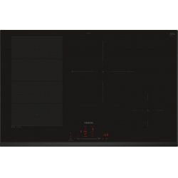 Siemens iQ700 EX851HEC1F plaque Noir Intégré 80 cm Plaque avec zone à induction 4 zone(s)