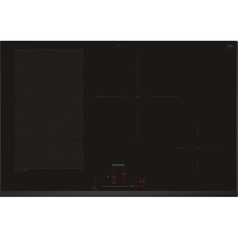 Siemens iQ700 EX851HEC1F hob Black Built-in 80 cm Zone induction hob 4 zone(s)