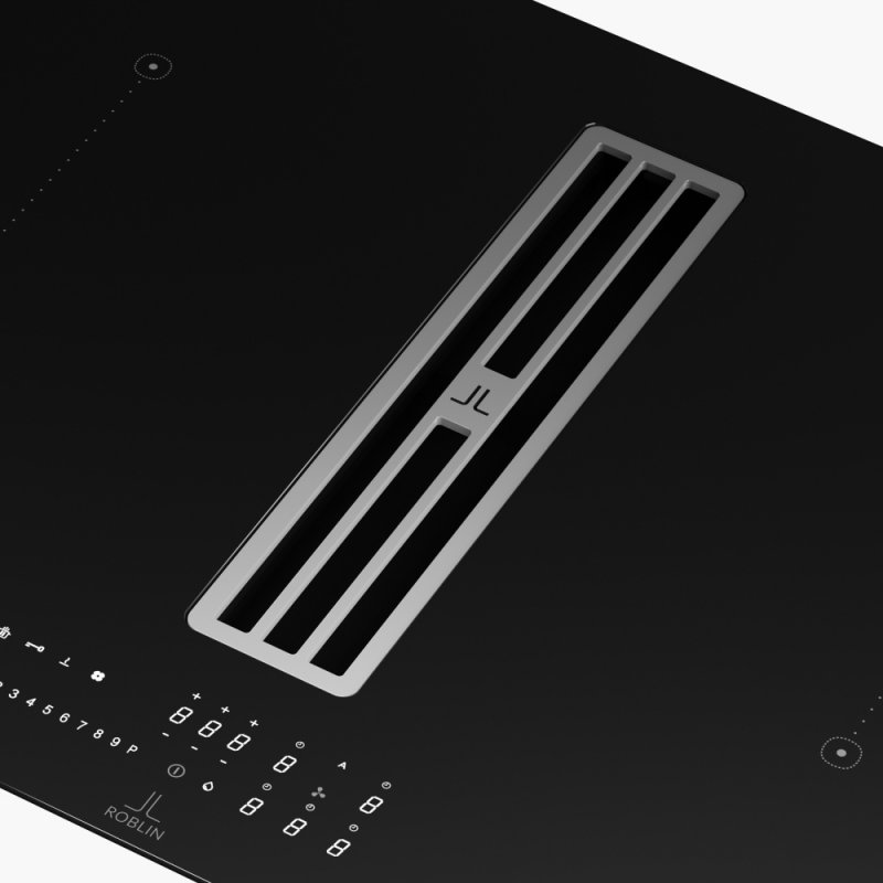 Roblin Piano Rec Black Built-in 83 cm Zone induction hob 4 zone(s)