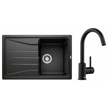 BLANCO SONA 45 S & MIDA Top-mounted sink Rectangular Stainless steel