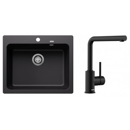 BLANCO NAYA 6 & MILA Flush-mounted sink Rectangular Stainless steel