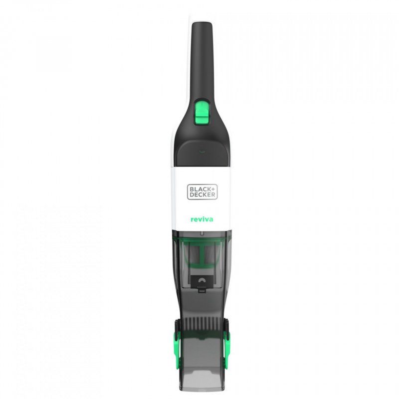 Black & Decker REVHV8C-QW aspirateur de table Noir, Blanc Sans sac