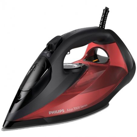 Philips 7000 series DST7022/40 iron Steam iron SteamGlide Plus soleplate 2800 W Black Red