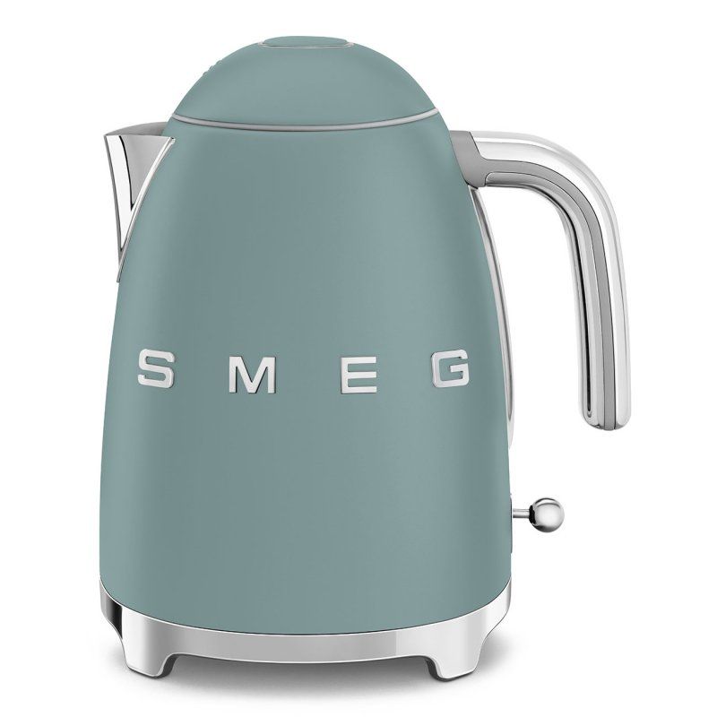 Smeg KLF03EGMEU electric kettle 1.7 L 2400 W Chrome, Green