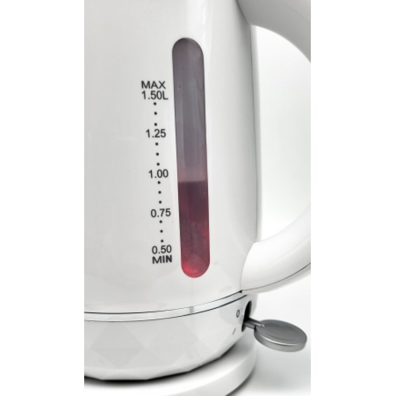 Terraillon Diamant electric kettle 1.5 L 2200 W White
