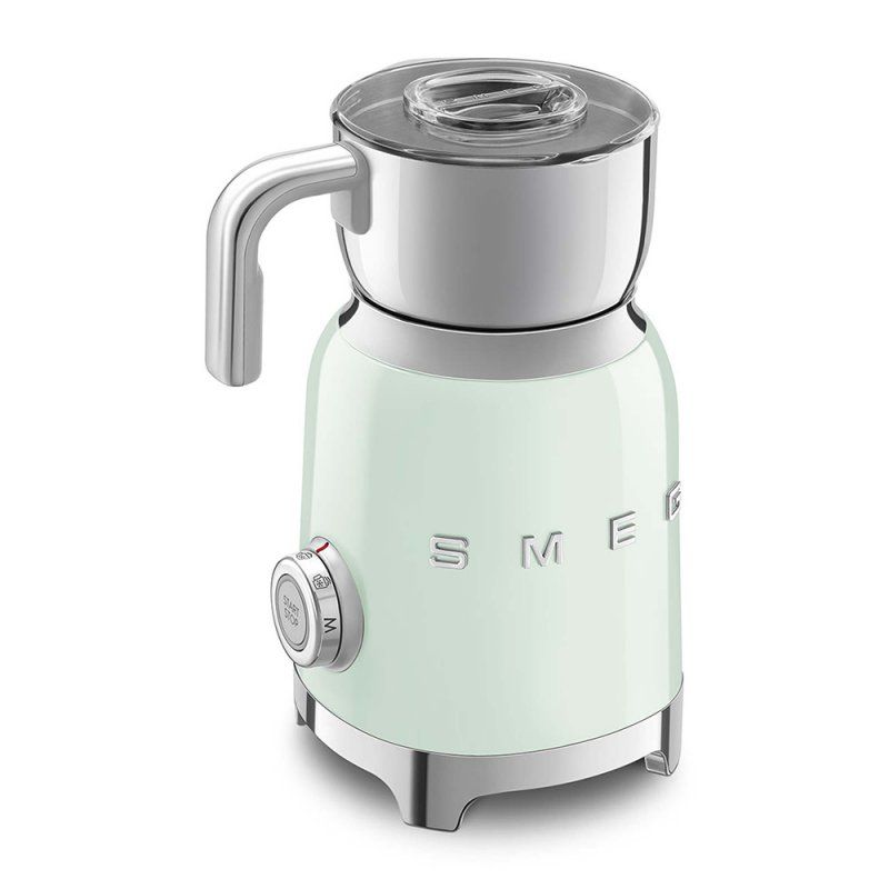 Smeg MFF11PGEU milk frother/warmer Automatic Green