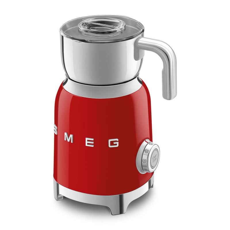 Smeg MFF11RDEU Mousseur et réchauffeur de lait Automatique Rouge