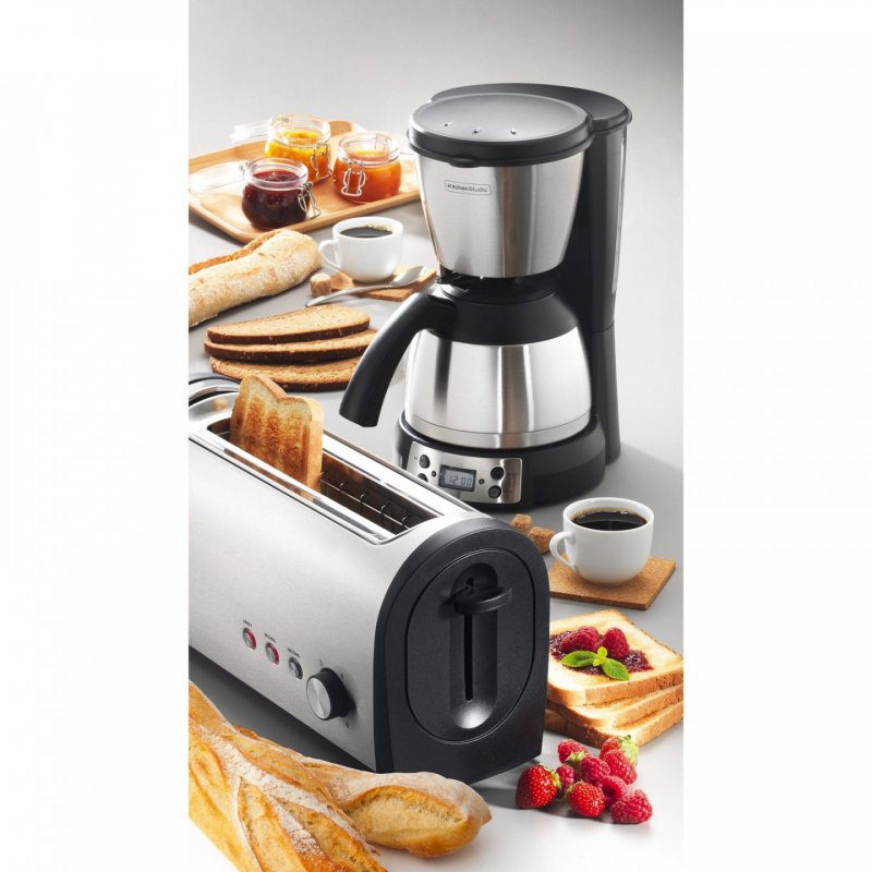 Grille-pain 1 fente Inox - Kitchen Studio - KST17SS