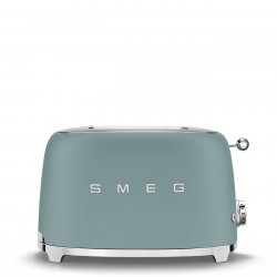Smeg TSF01EGMEU toaster 6 2 slice(s) 950 W Chrome, Green