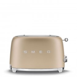Smeg 50's Style Toaster TSF01CHMEU Champagne