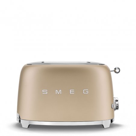 Smeg 50's Style Toaster TSF01CHMEU Champagne