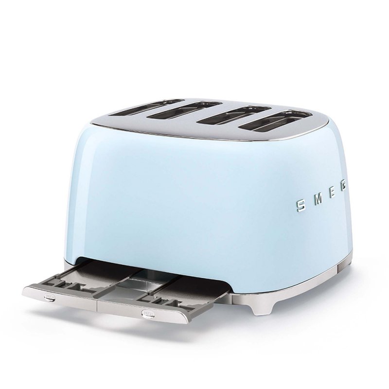 Toaster 4 tranches Bleu Azur - Années 50 - TSF03PBEU