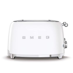 Toaster 4 tranches Blanc Brillant - Années 50 - TSF03WHEU