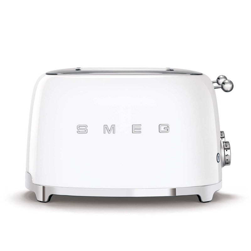 Toaster 4 tranches Blanc Brillant - Années 50 - TSF03WHEU