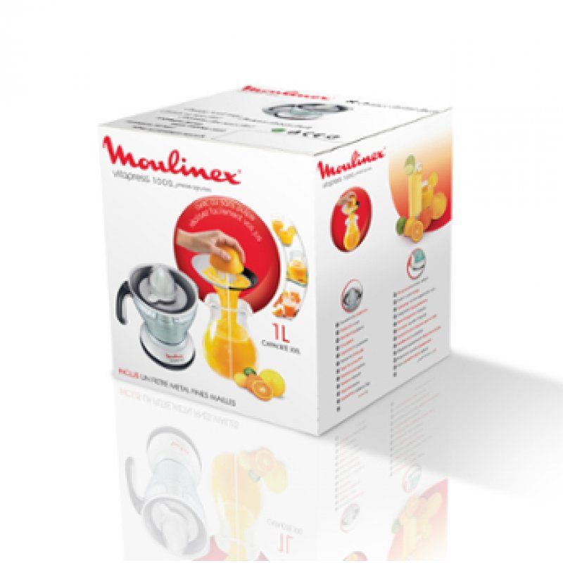 Moulinex vitapress 1 l electric citrus press 25 W Grey, White
